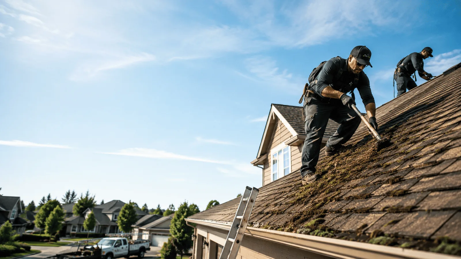 Roof Moss Removal in Peculiar, MO near me